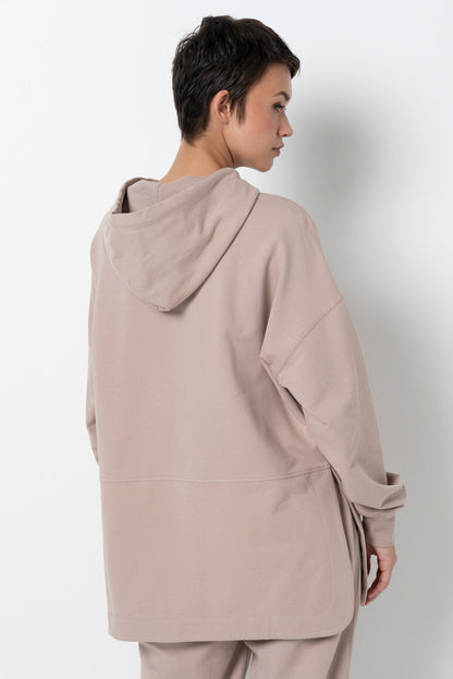 Long Length Hoodie Biscuit