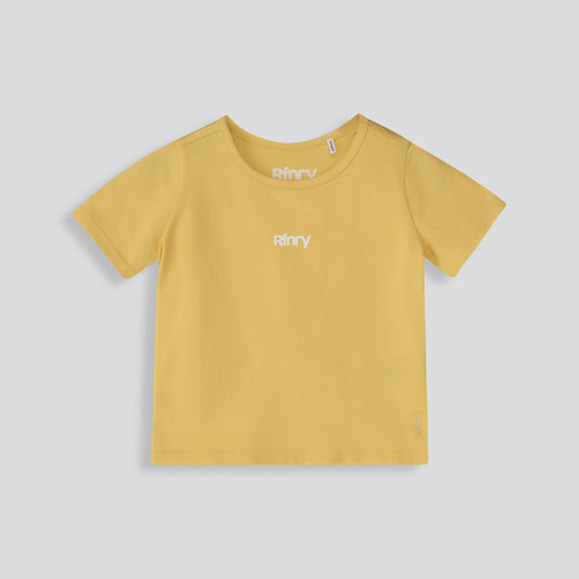 Girls Crewneck Tee Yellow