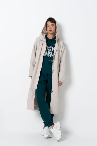 Anorak Rain Jacket Stone
