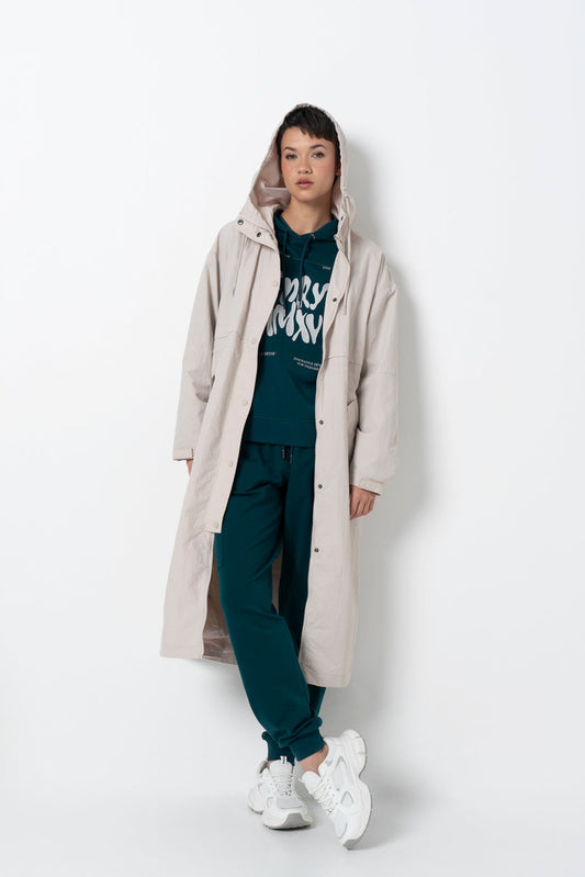 Anorak Rain Jacket Stone