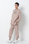 Slim Fit Track Pants Biscuit
