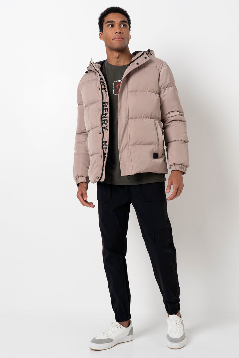 Puffer Jacket Taupe