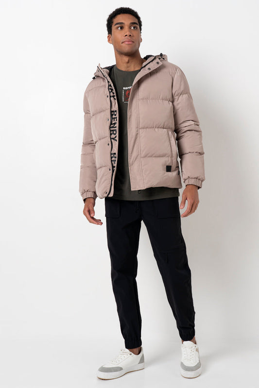 Puffer Jacket Taupe