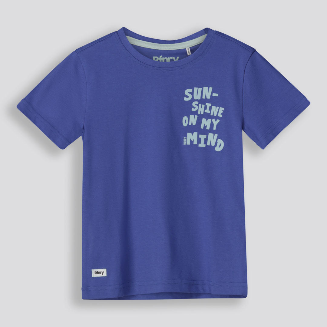 Boys Branded Tee Blue