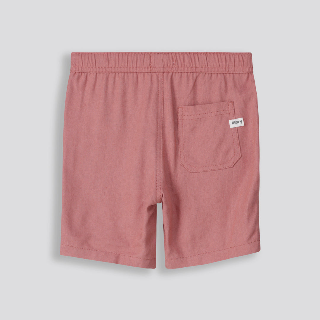 Boys Pull-On Shorts Brick