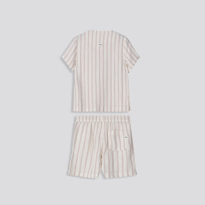 Boys Pull On Shorts Natural