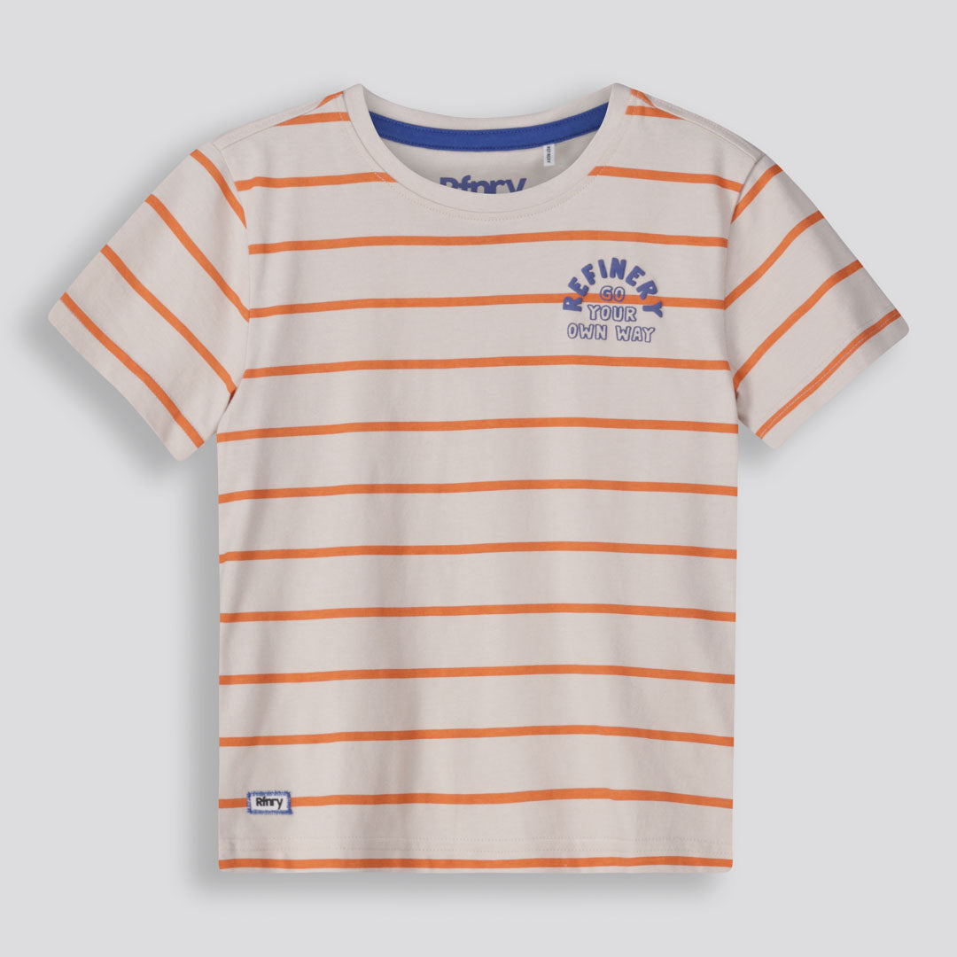 Boys Branded Tee Cement