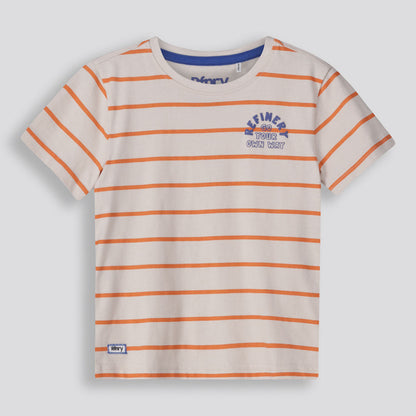 Boys Branded Tee Cement
