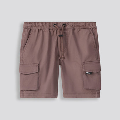 Boys Cargo Shorts Brown