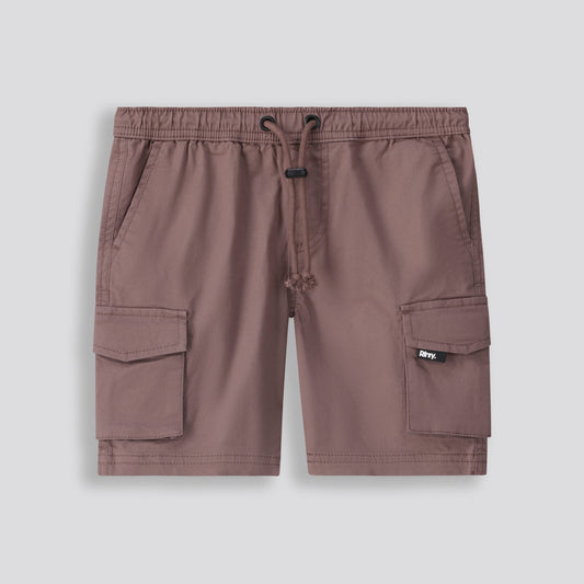Boys Cargo Shorts Brown