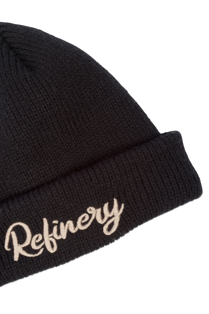 Fisherman Style Beanie Black