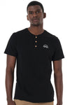 Henley T-Shirt Black