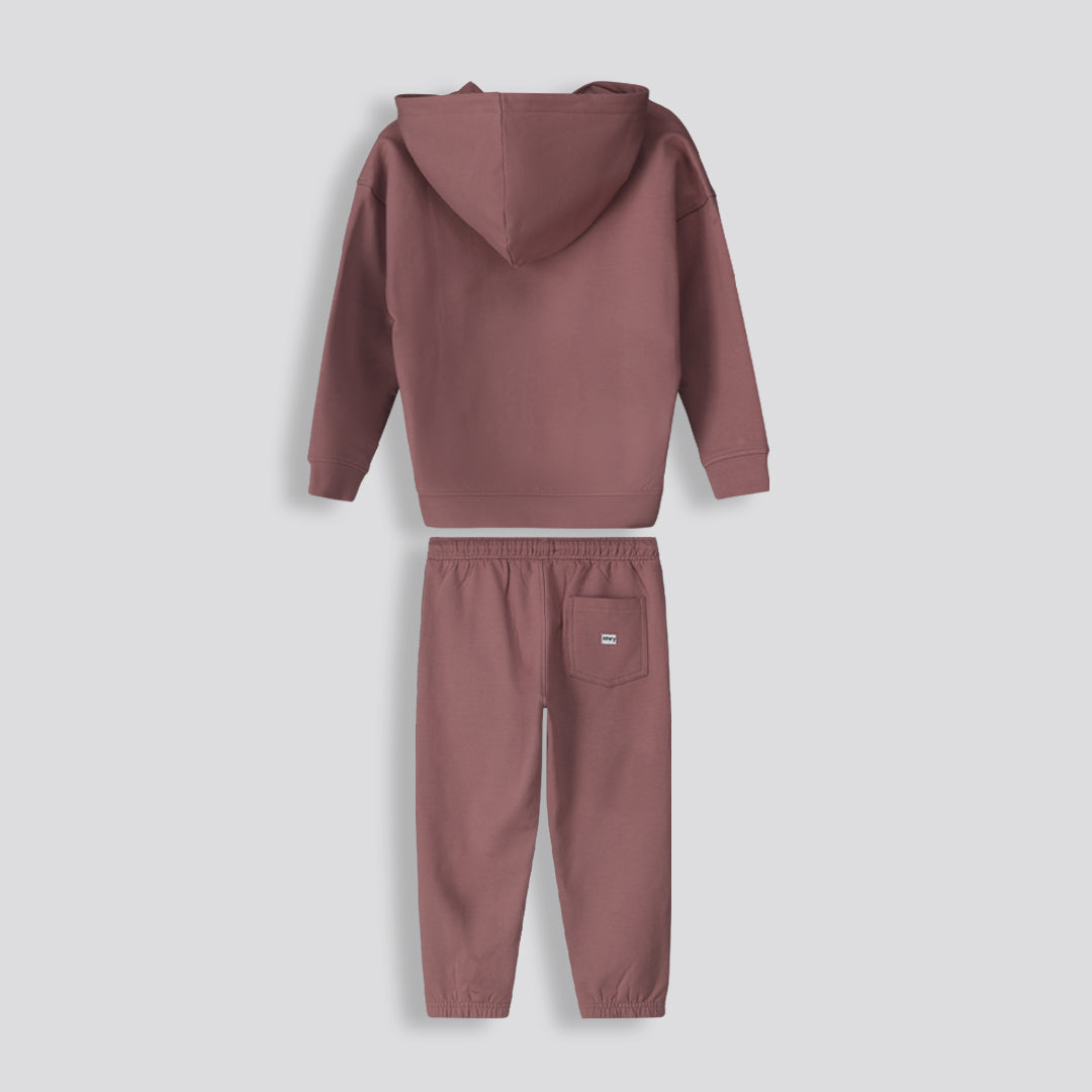 Kids Adventure Track Pants Mauve