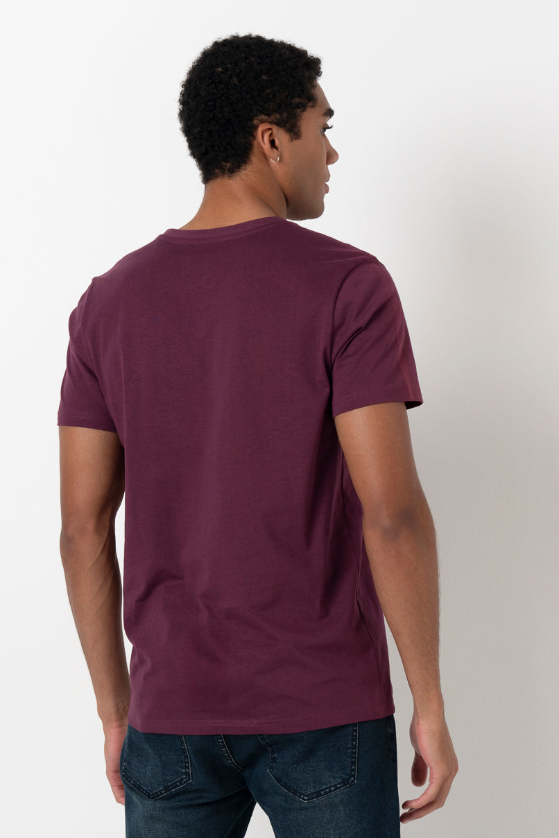 Branded T-Shirt Wine