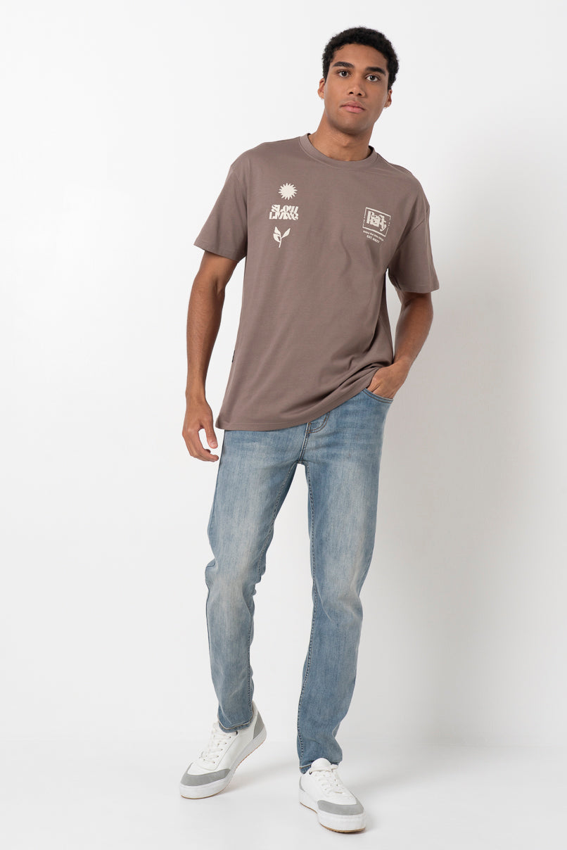 Graphic T-Shirt Brown