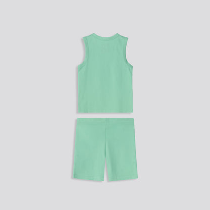 Girls Cycle Shorts Green