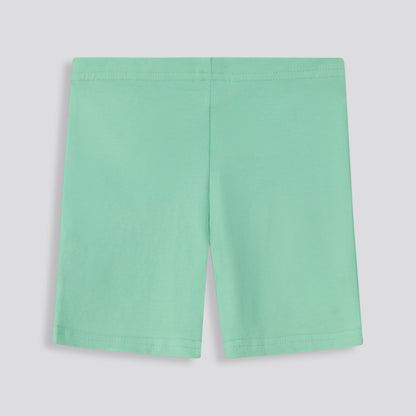 Girls Cycle Shorts Green