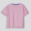 Girls Oversized Tee Pink
