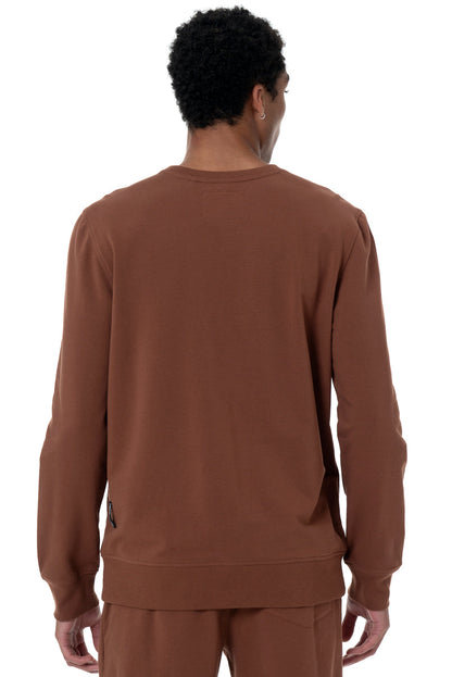 Statement Sweat Top Brown