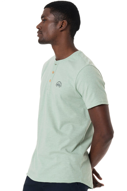 Henley T-Shirt Sage