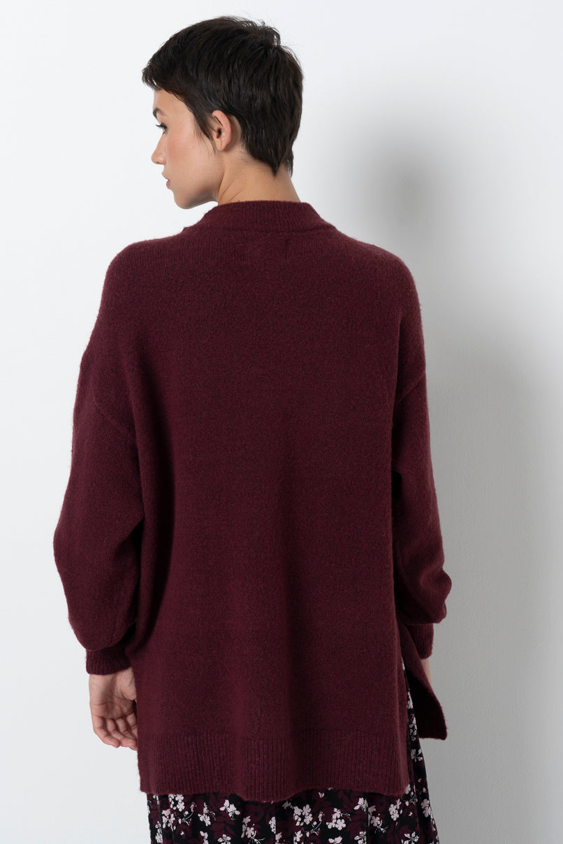 Long Jumper Burgundy