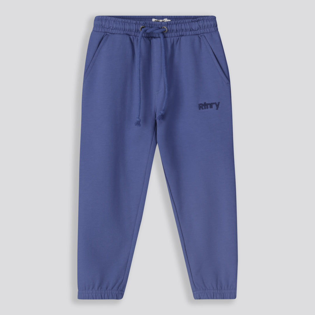 Kids Statement Track Pants Charcoal