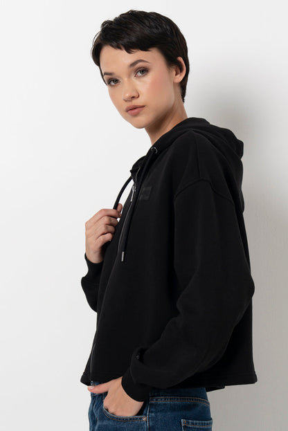 Premium Zip Up Hoodie Black
