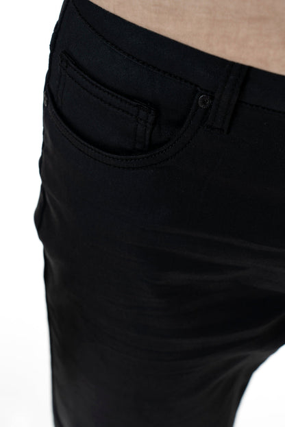 Rf02 Coated Skinny Jeans Black