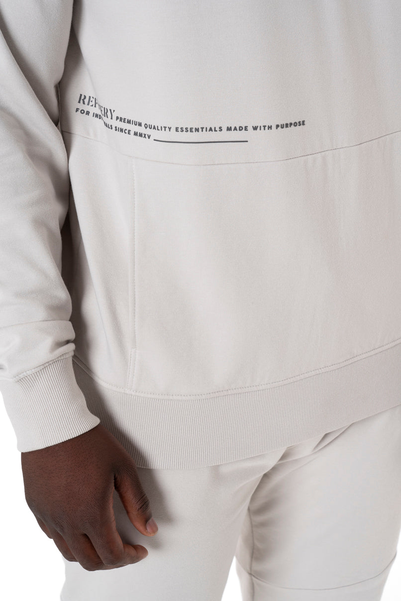 Unisex Sweat Top Grey