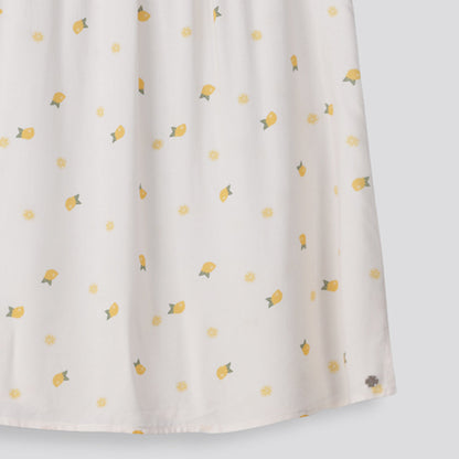 Girls Short Dress Stone