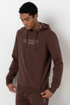 Statement Hoodie Chocolate