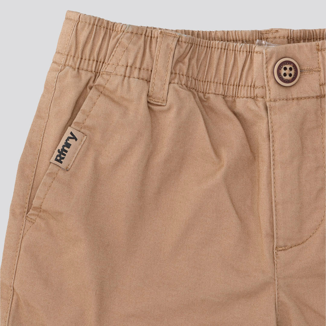 Boys Chino Shorts Stone