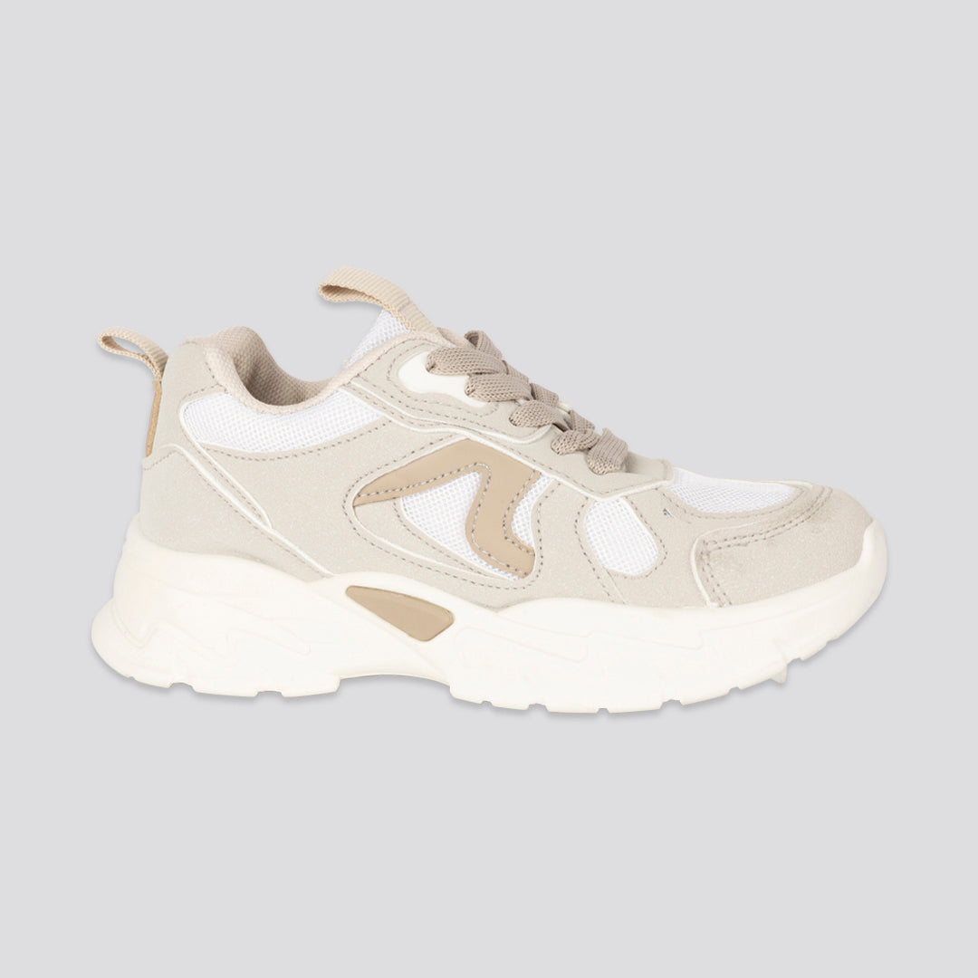 Girls Chunky Sneaker Beige