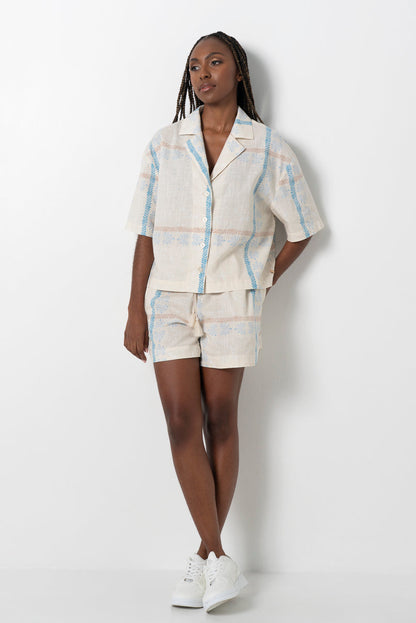 Boxy T-Shirt Stone
