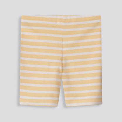 Girls Cycle Shorts Yellow