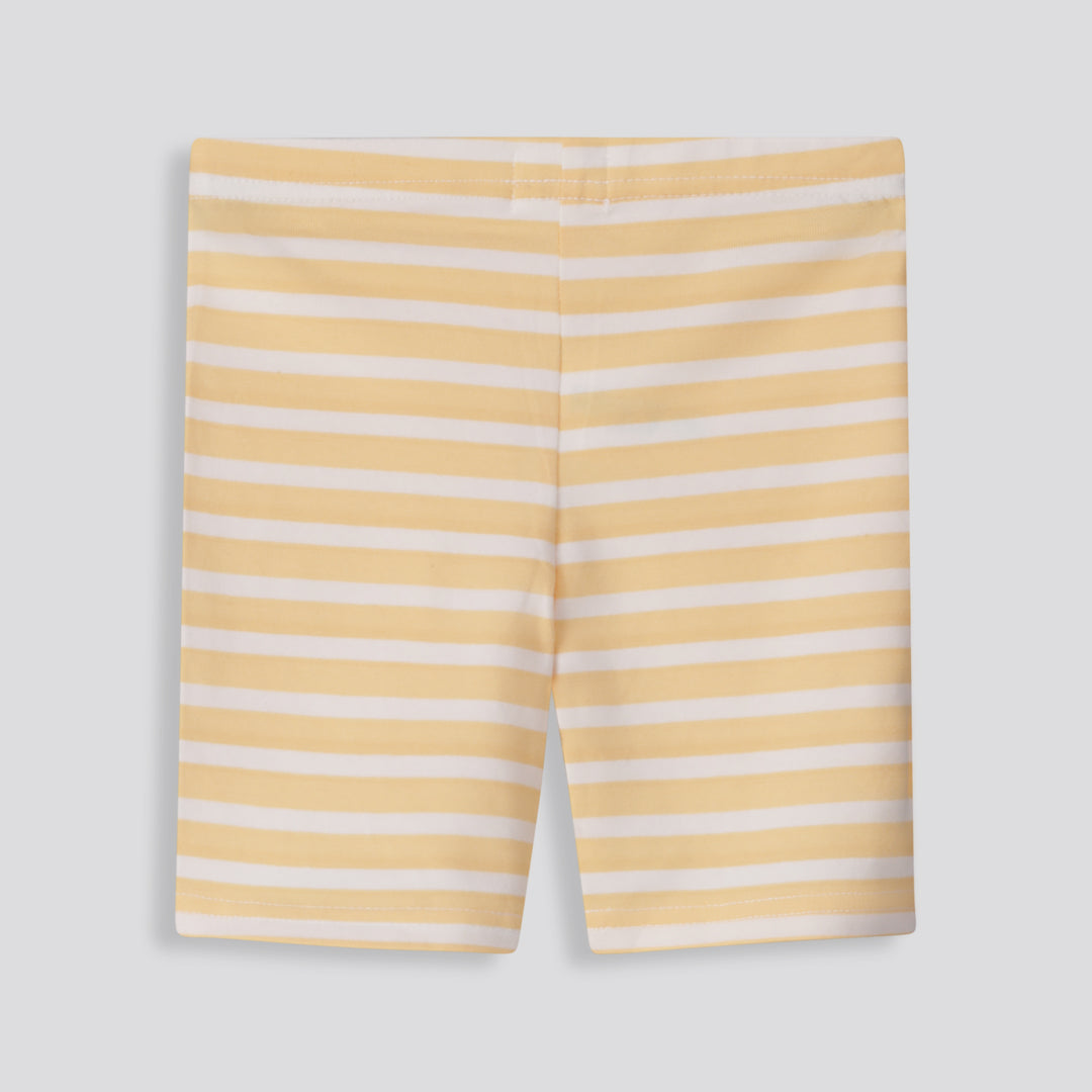 Girls Cycle Shorts Yellow