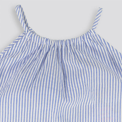 Girls Short Dress Blue