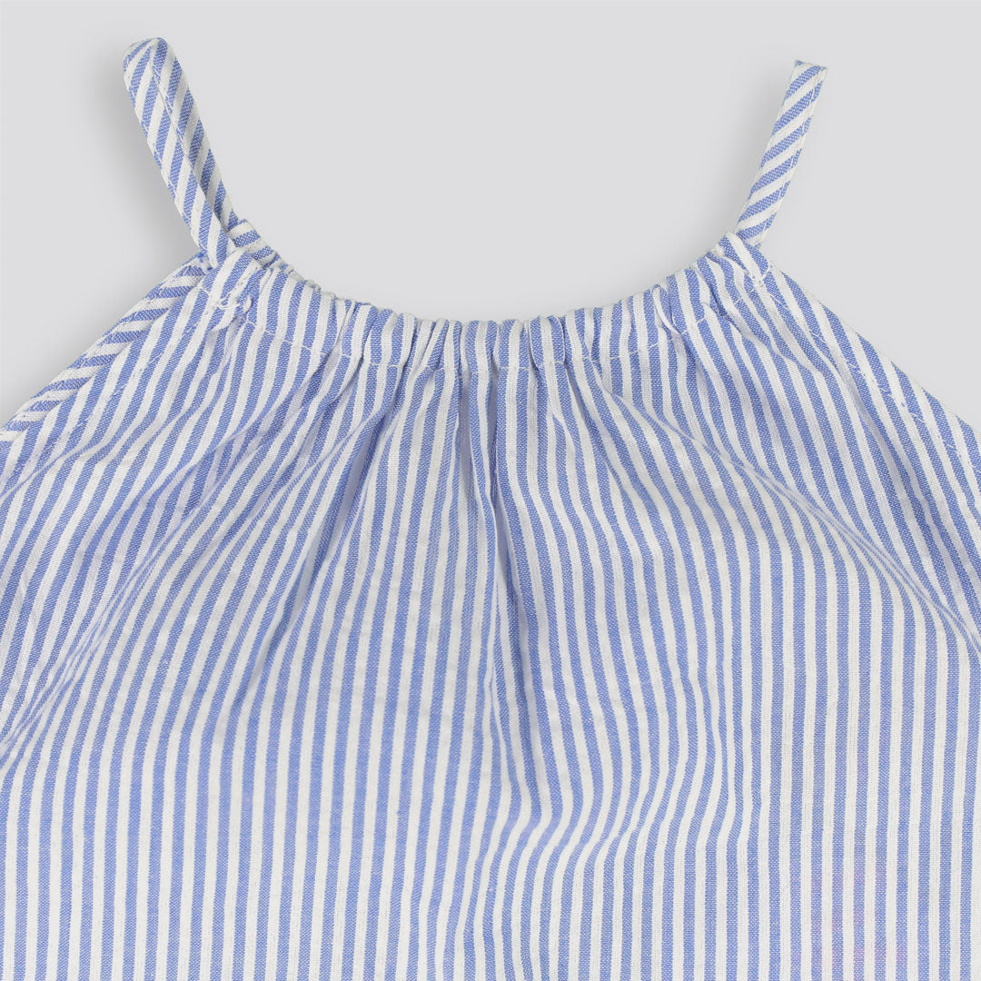 Girls Short Dress Blue