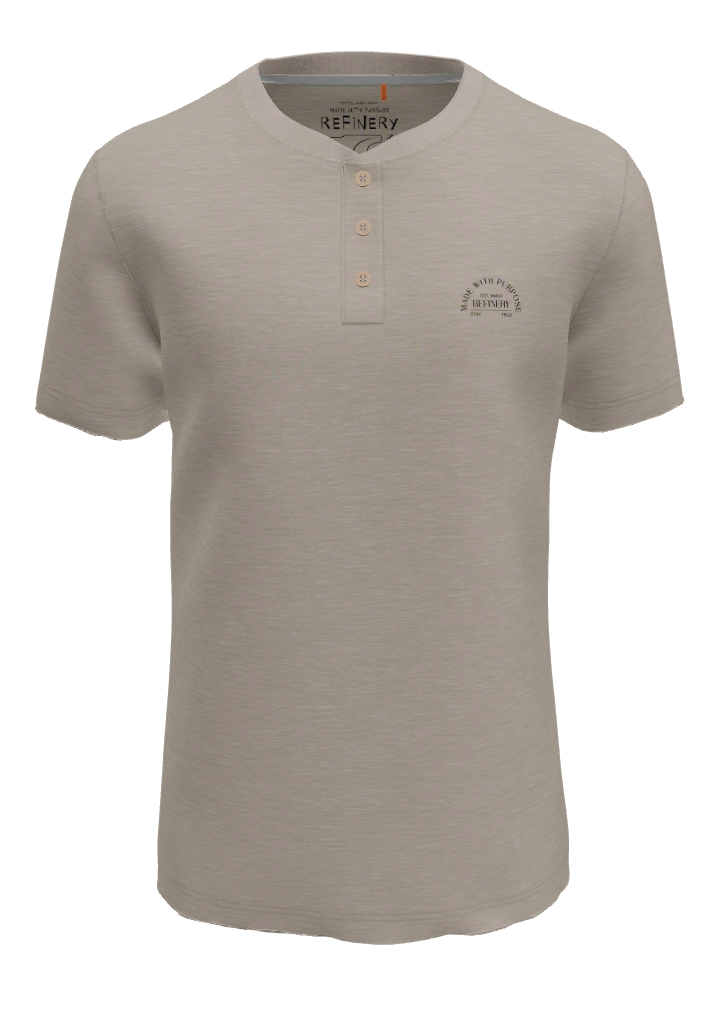 Henley T-Shirt Biscuit