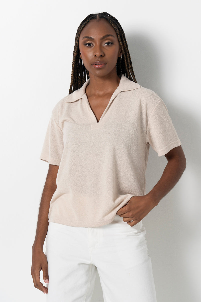Split Collar Top Stone