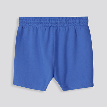 Girls Track Shorts Blue