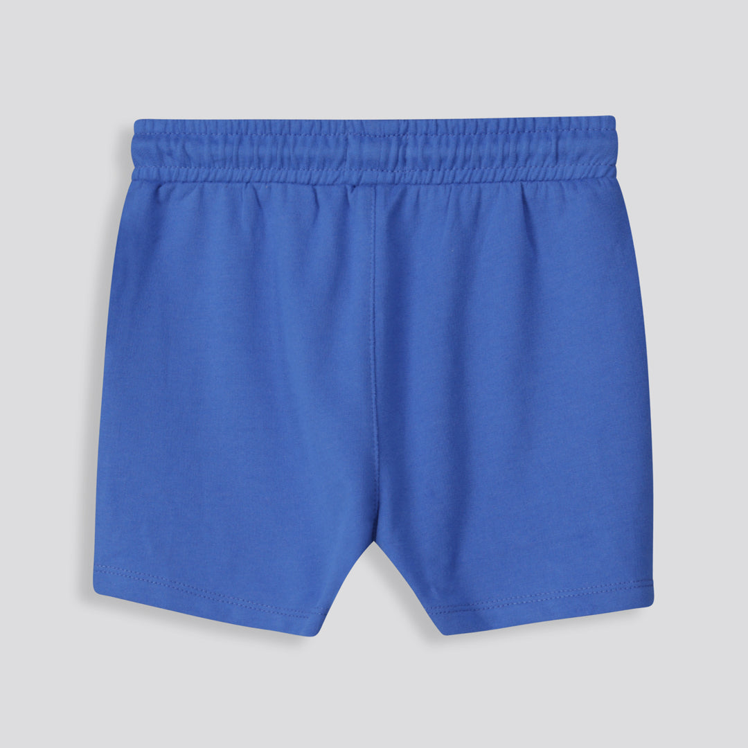 Girls Track Shorts Blue