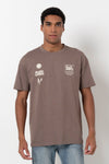 Graphic T-Shirt Brown