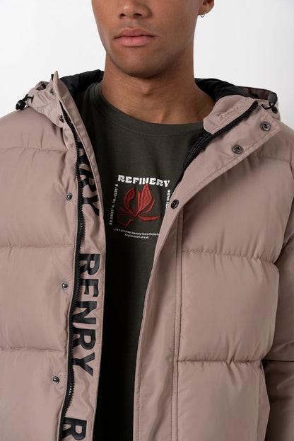 Puffer Jacket Taupe