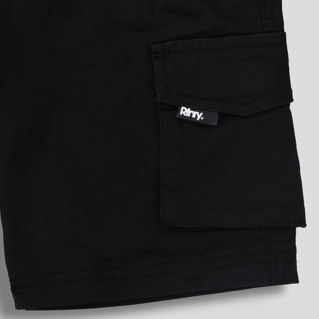 Boys Cargo Shorts Black