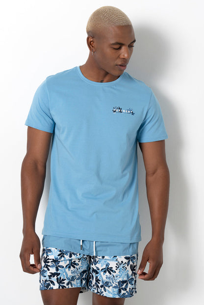 Graphic T-Shirt Blue