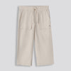Girls Cargo Pants Stone