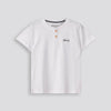 Boys Henley Tee White