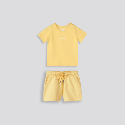Girls Crewneck Tee Yellow