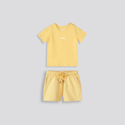 Girls Crewneck Tee Yellow